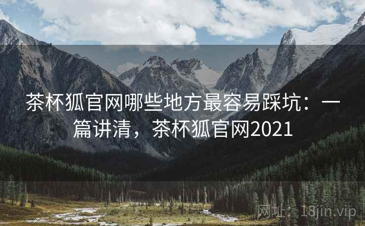 茶杯狐官网哪些地方最容易踩坑:一篇讲清,茶杯狐官网2021 第2张 茶杯狐官网哪些地方最容易踩坑:一篇讲清,茶杯狐官网2021 第2张