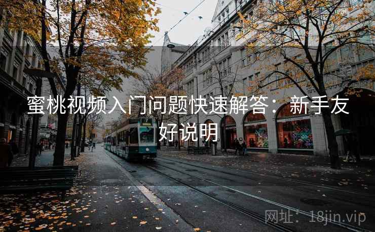 蜜桃视频入门问题快速解答：新手友好说明  第2张